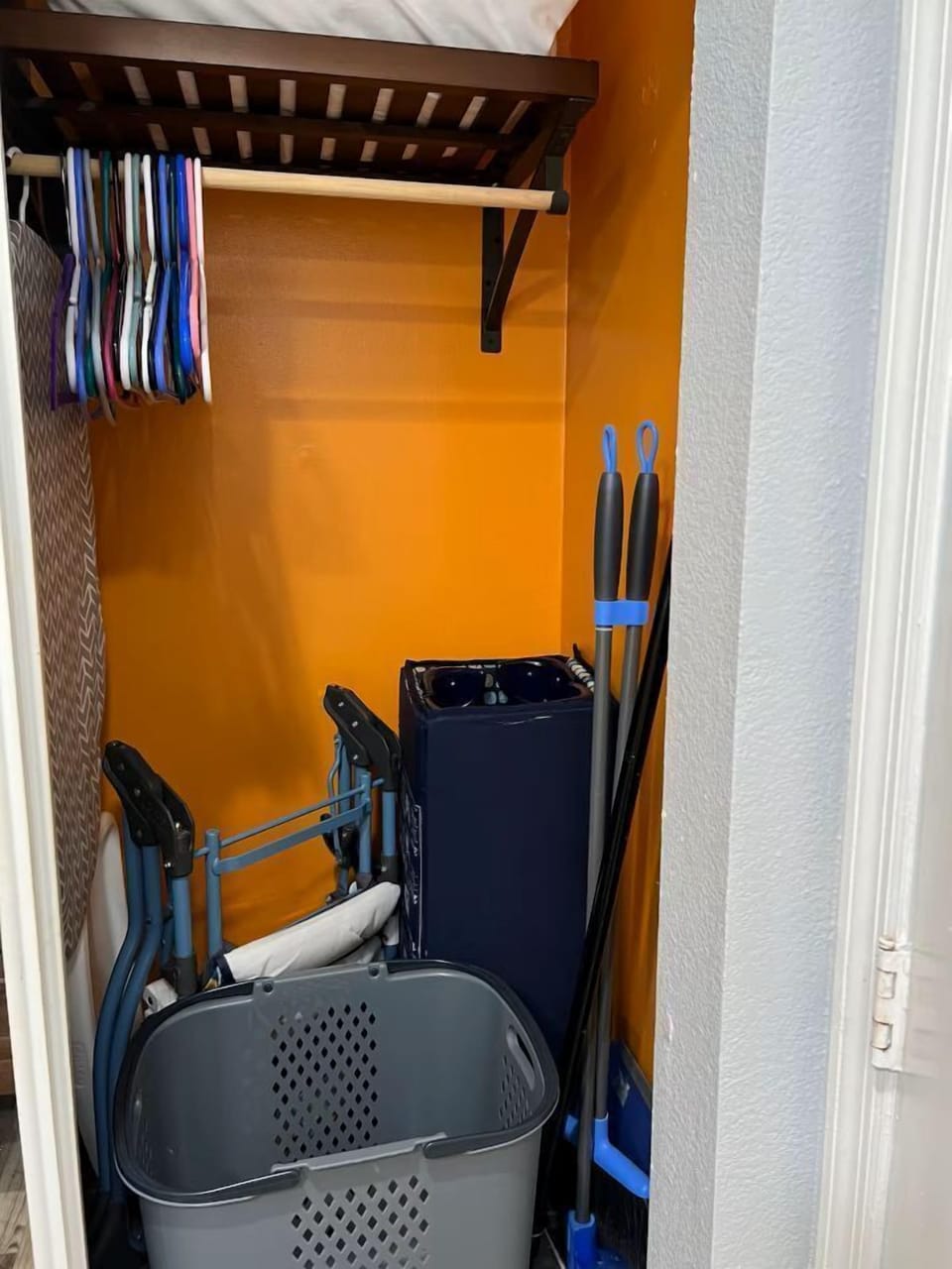 Full Size Shower, Spacious Sink and closet spac