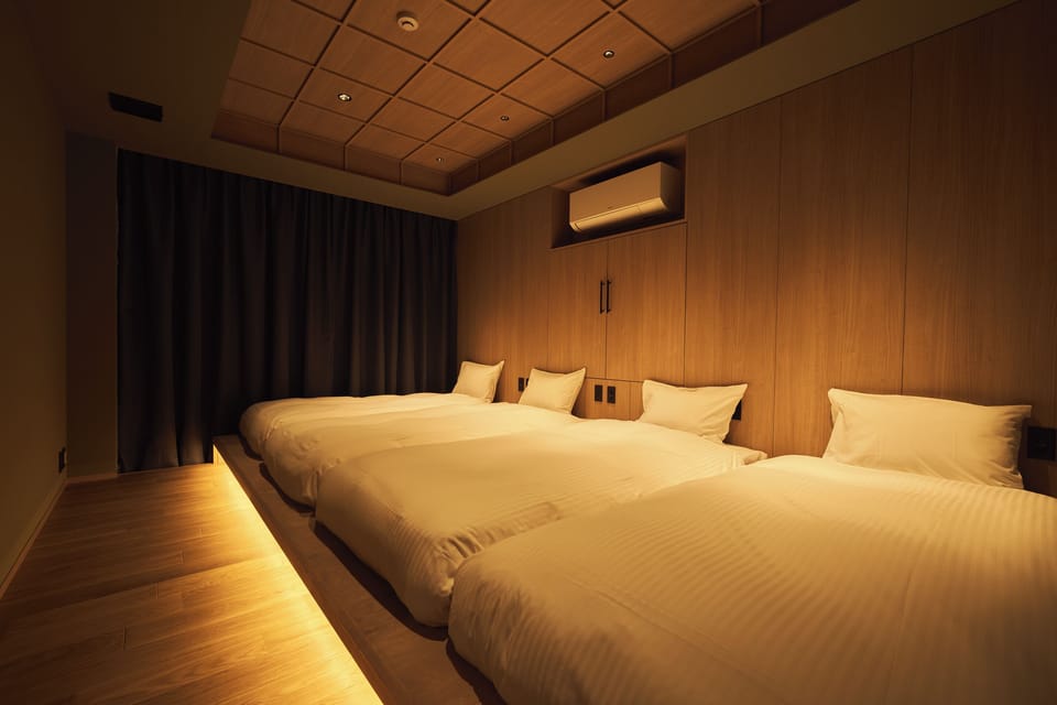 Japanese-style Apartment, 2 Bedrooms, Kitchen | In-room safe, blackout drapes, free WiFi, bed sheets