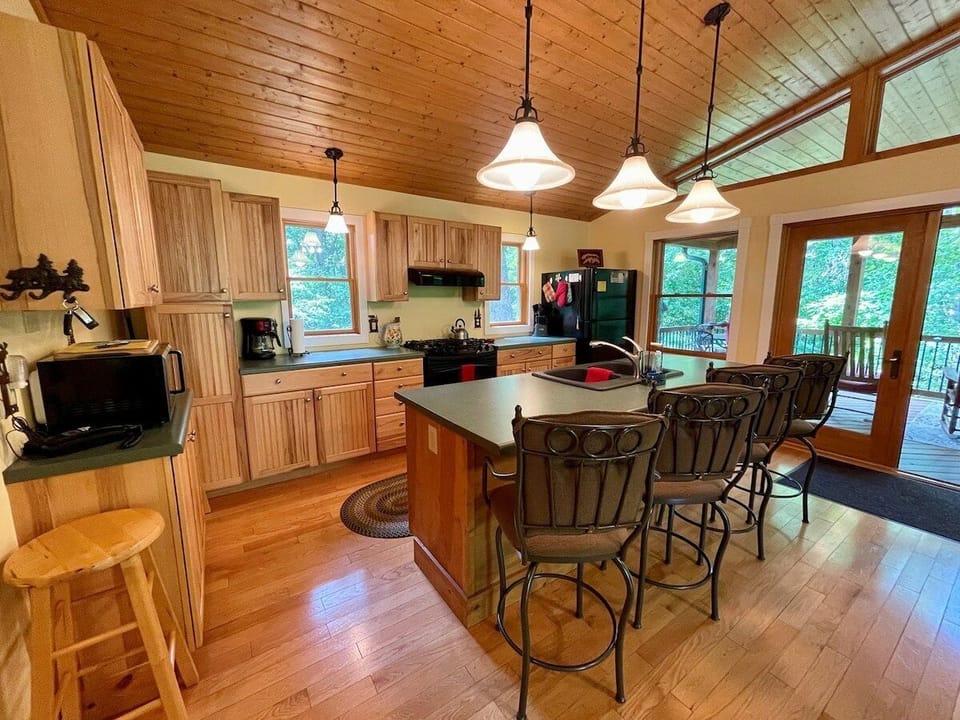 Kitchen with Bar Seating