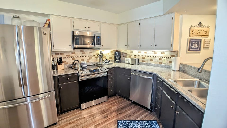 Fully equipped kitchen