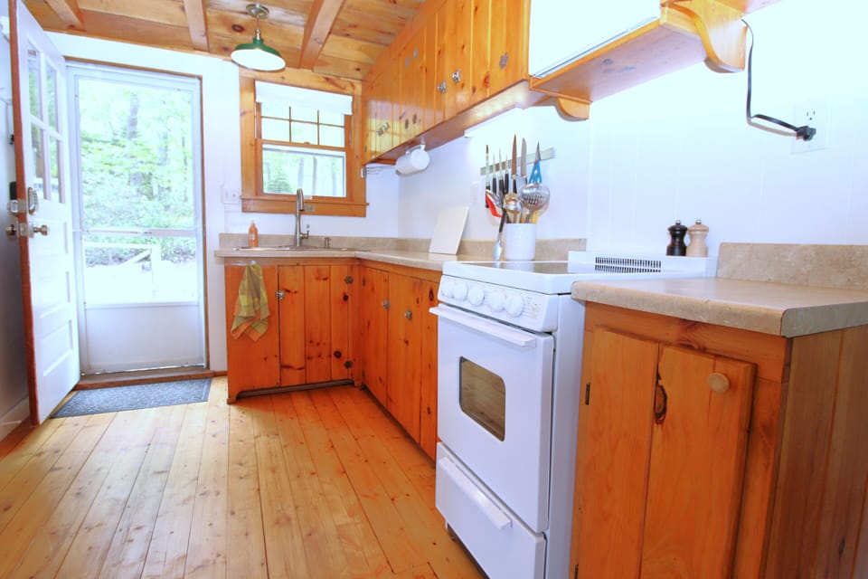 Kitchen Looking out Front Door