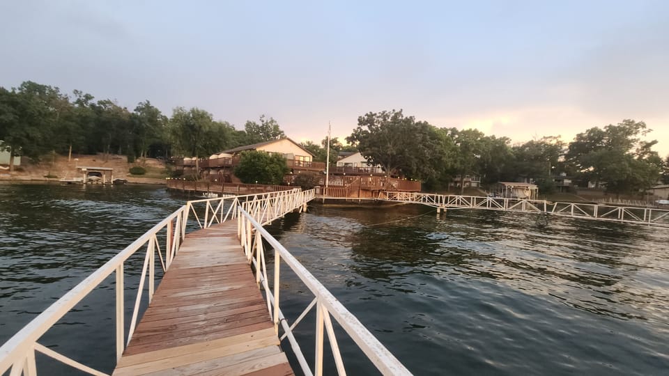 view from dock 1 of property