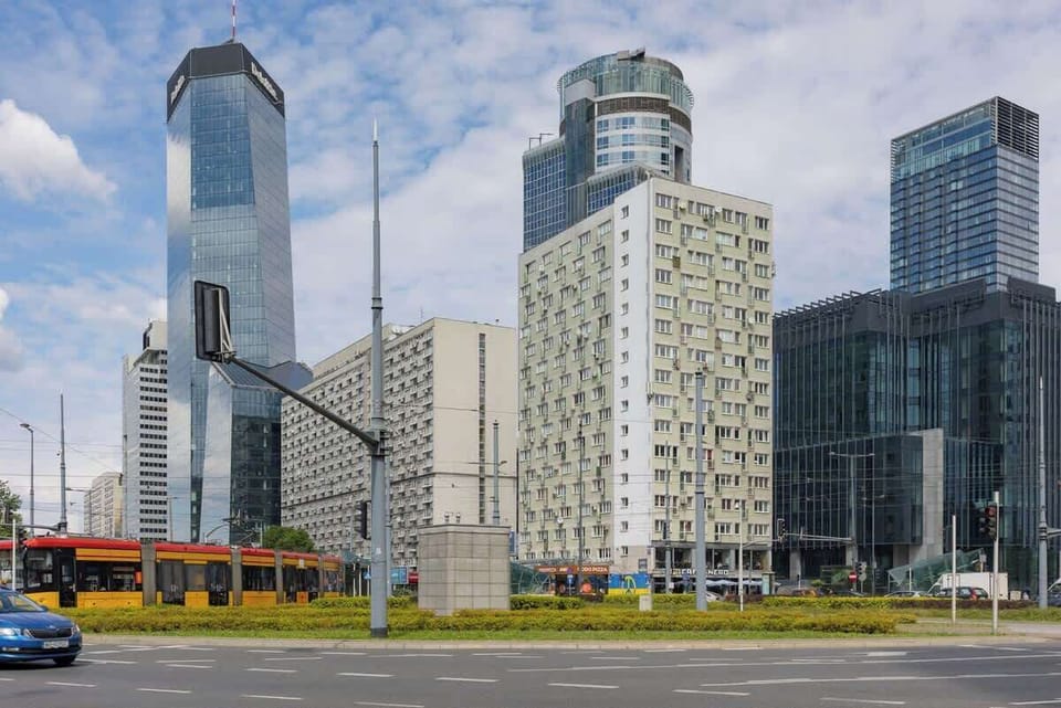 The building and the surrounding area