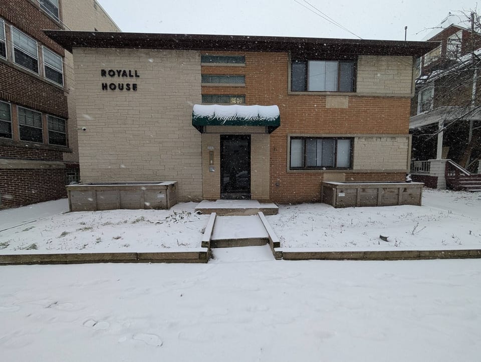 Exterior of building 