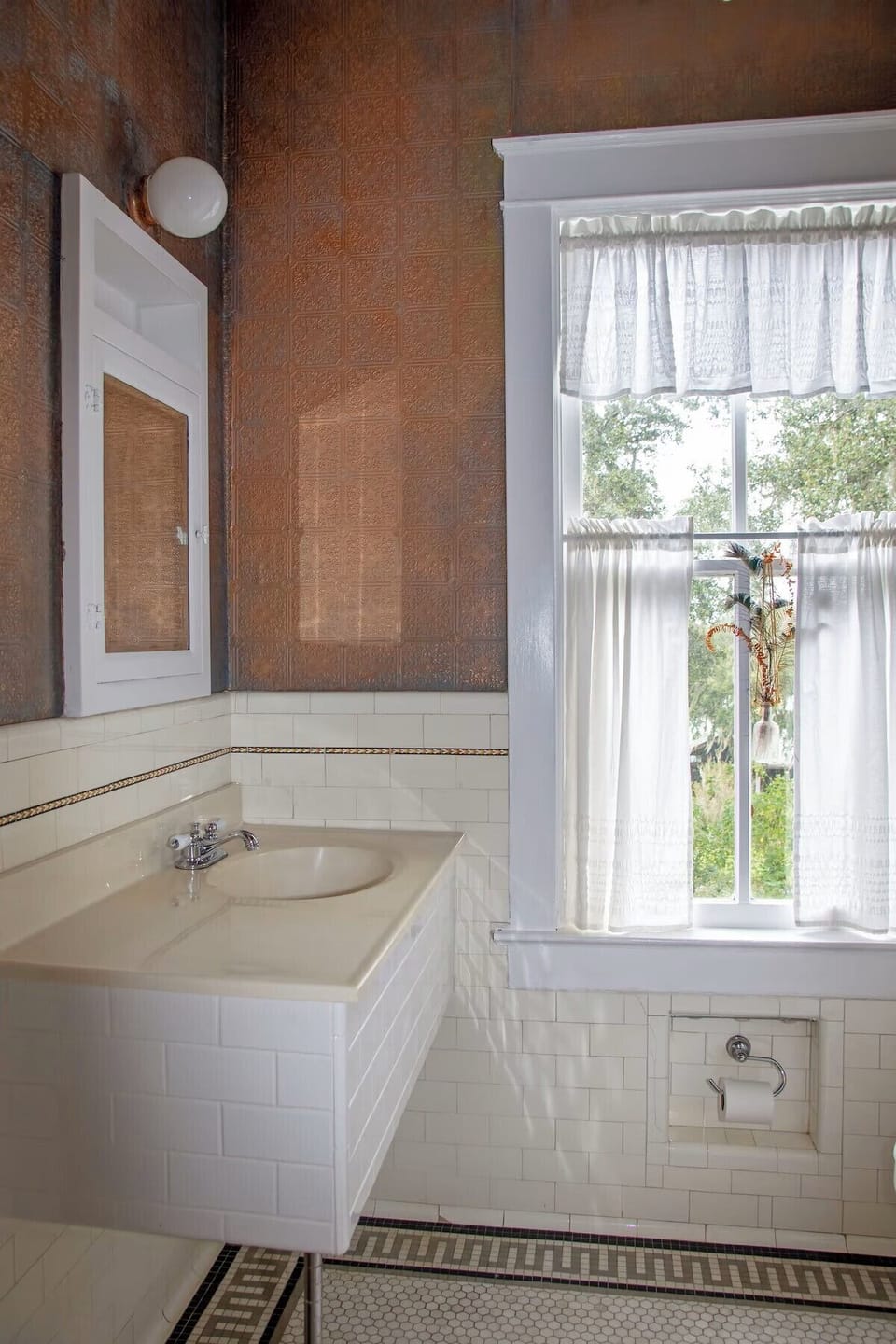 Speakeasy bathroom