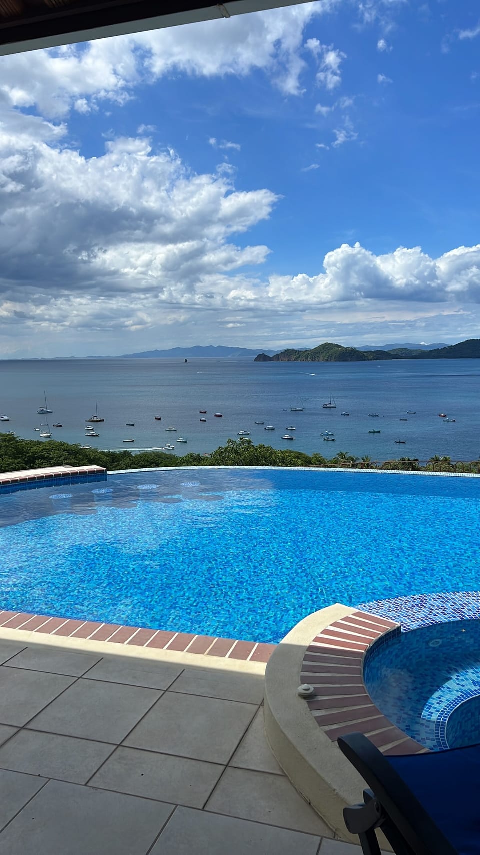 View from the patio