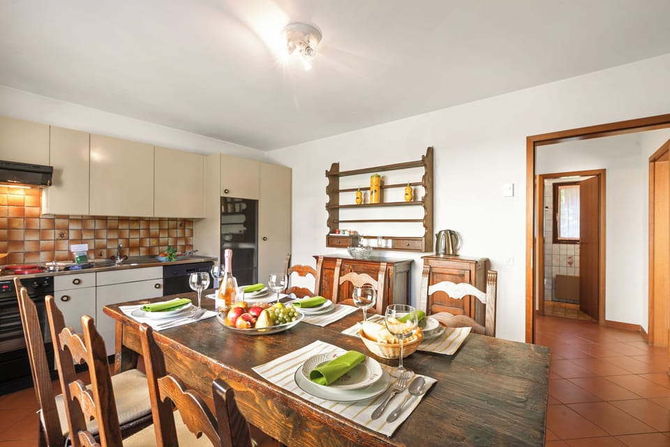 Kitchen and dining area