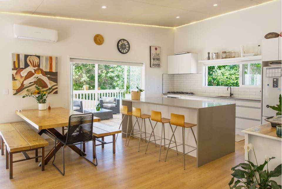 Premium Villa, Garden View | Private kitchen | Coffee/tea maker, electric kettle, toaster, blender