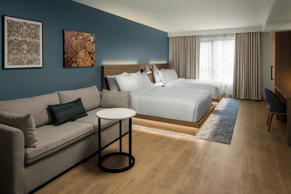 Studio, Multiple Beds | Premium bedding, down comforters, pillowtop beds, in-room safe