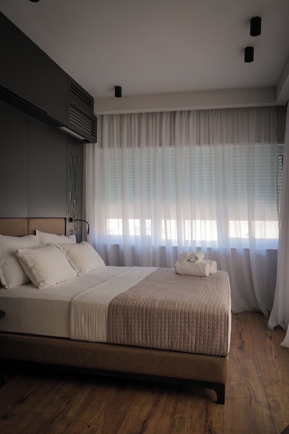Deluxe Double Room, Balcony, City View | Frette Italian sheets, premium bedding, memory foam beds