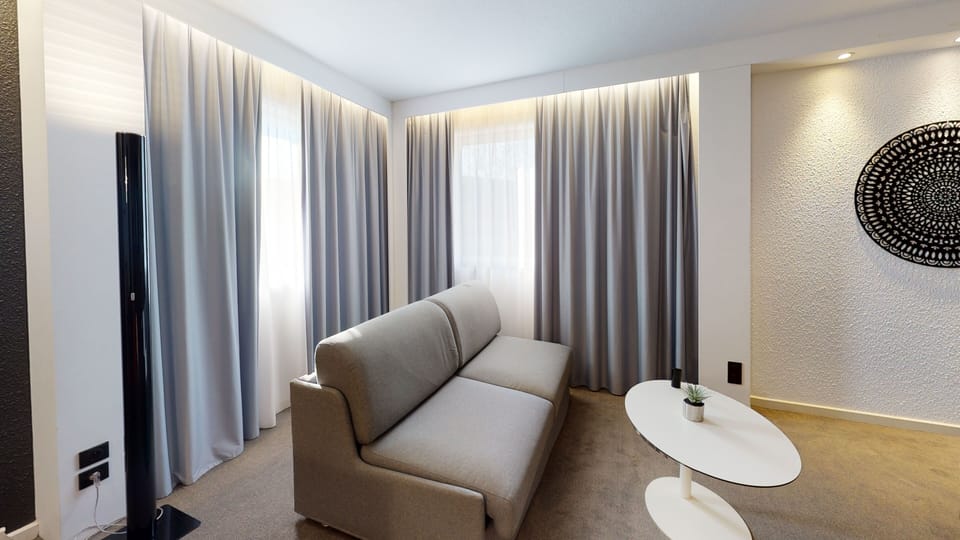 Suite, 1 Queen Bed with Sofa bed | 1 bedroom, premium bedding, minibar, in-room safe