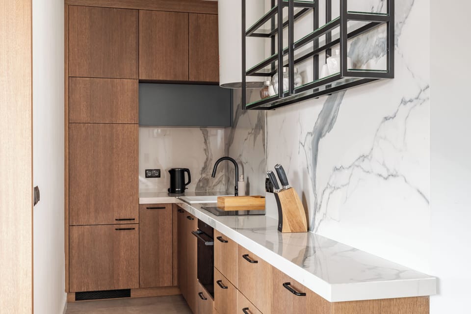 Superior Suite, Balcony | Private kitchen | Electric kettle