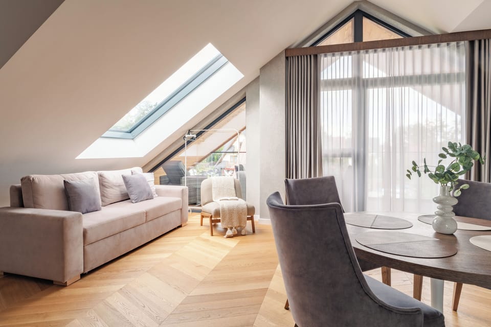 Superior Suite, Balcony | Living area