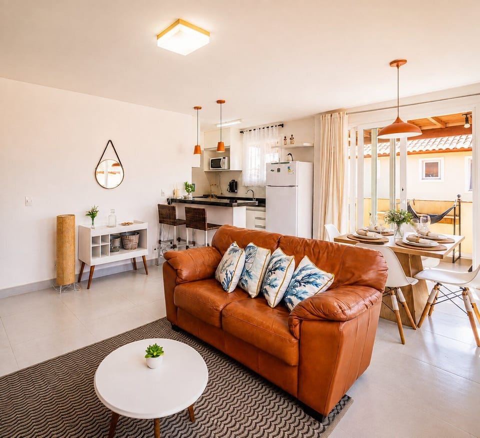 Deluxe House, 3 Bedrooms, Poolside | Living area