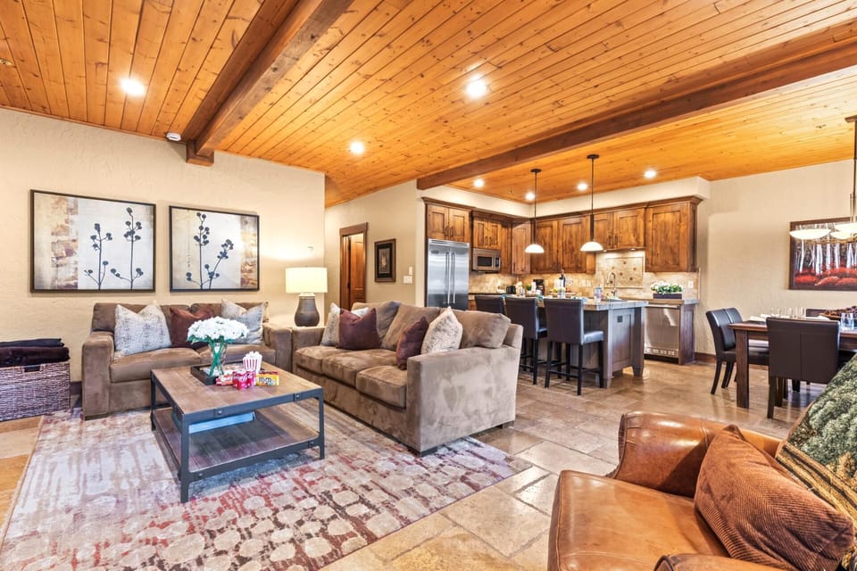 Spacious layout connects living, dining, and kitchen areas for easy gathering and entertaining.