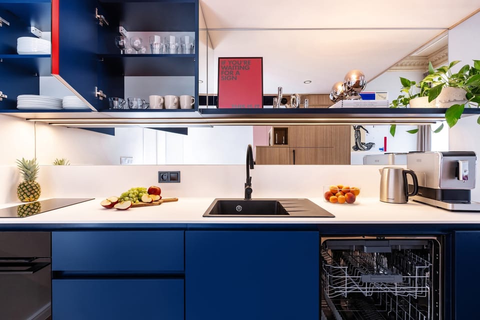 Fully equipped kitchen