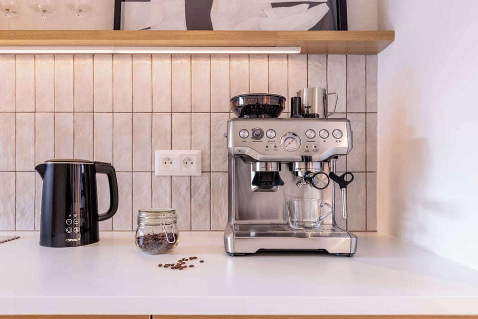 Tea and coffee station