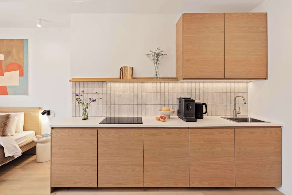 Fully equipped kitchen