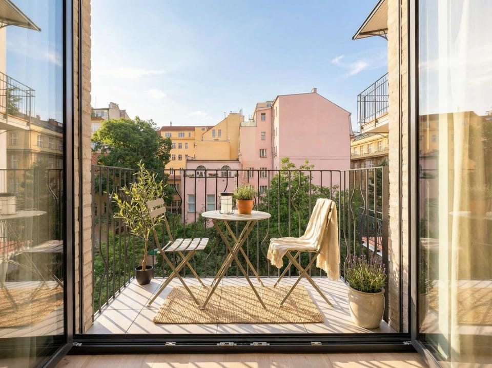 The balcony