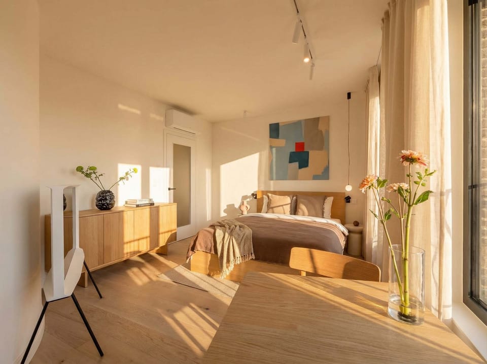 Apartment with queen size bed, TV with Netflix and fully equipped kitchen