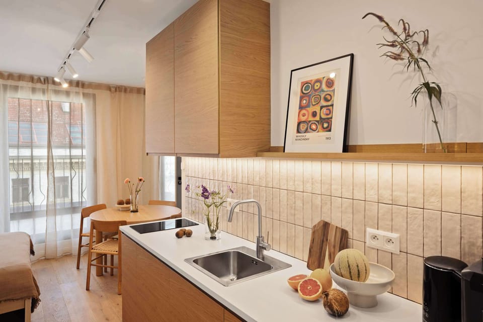 Fully equipped kitchen