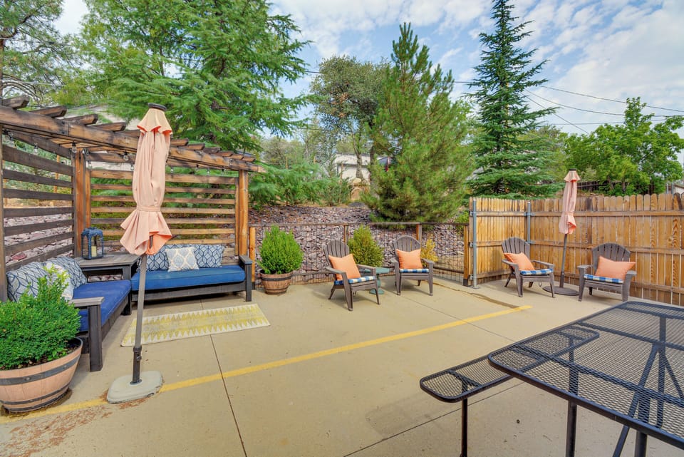 Fenced Patio | Gas Grill | Single-Story Home