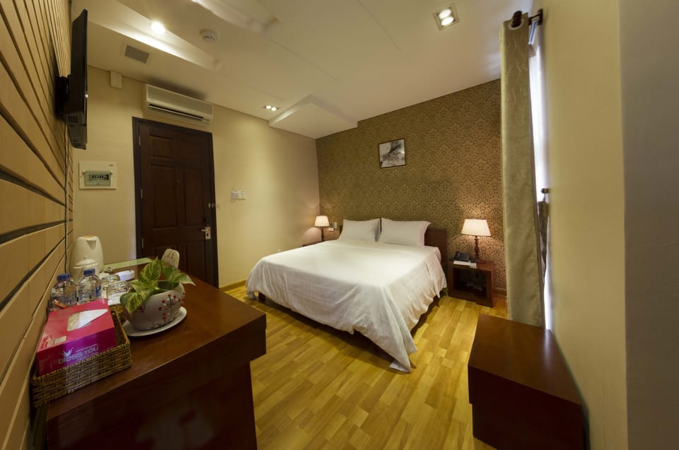 Deluxe Double Room, City View | Minibar, desk, free WiFi