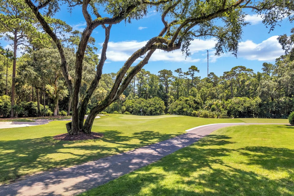 Enjoy views of the 11th Fairway at Sea Pines Country Club!