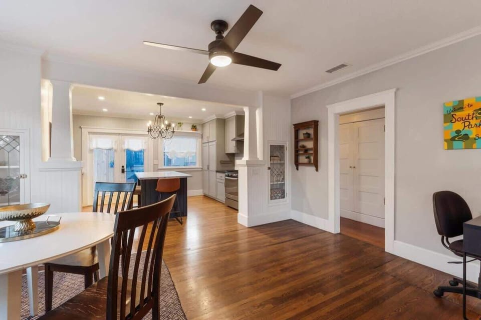 Bright dining area perfect for family meals and gatherings