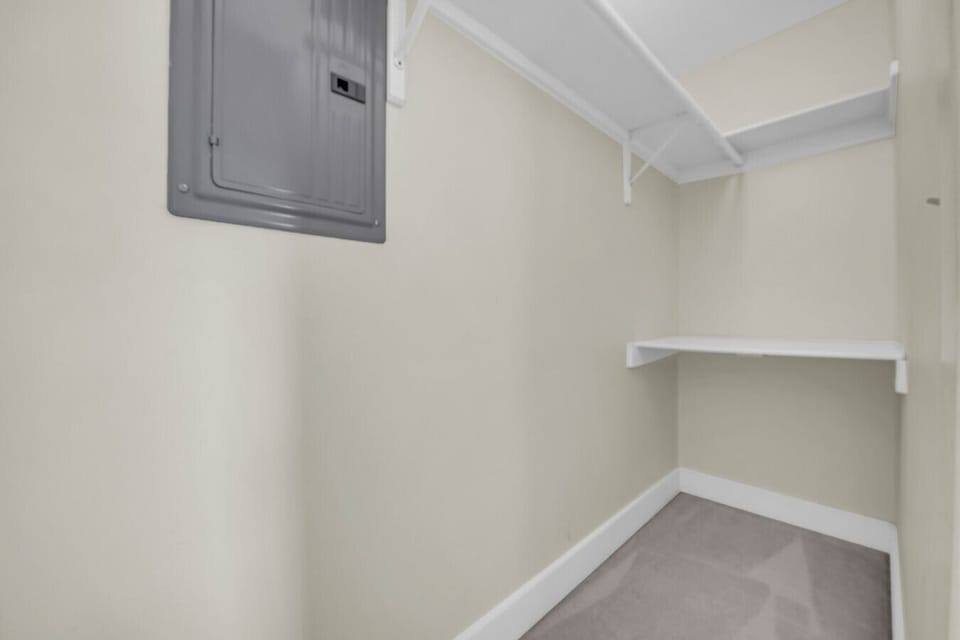 Bring all the outfits. Yes, even the “just in case” ones. This closet’s got room for your wardrobe and your alter ego.