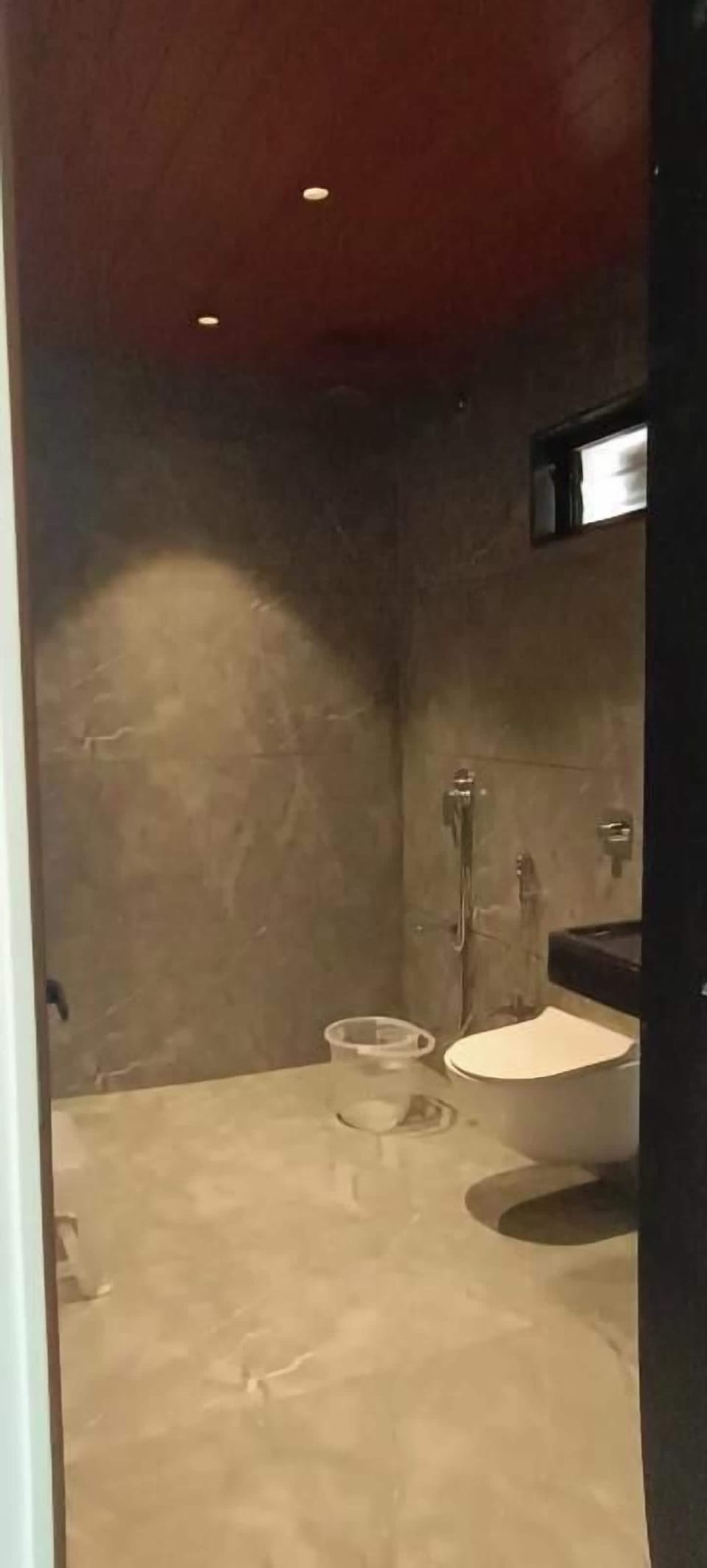 Shower, free toiletries, towels, soap