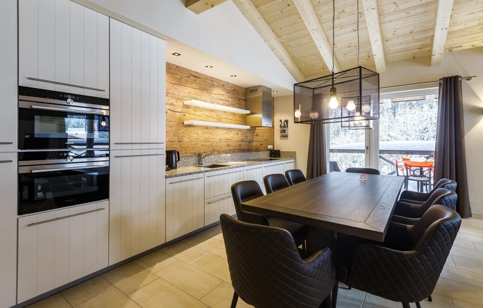Penthouse, 3 Bedrooms, Sauna | Private kitchen | Fridge, dishwasher, coffee/tea maker, electric kettle