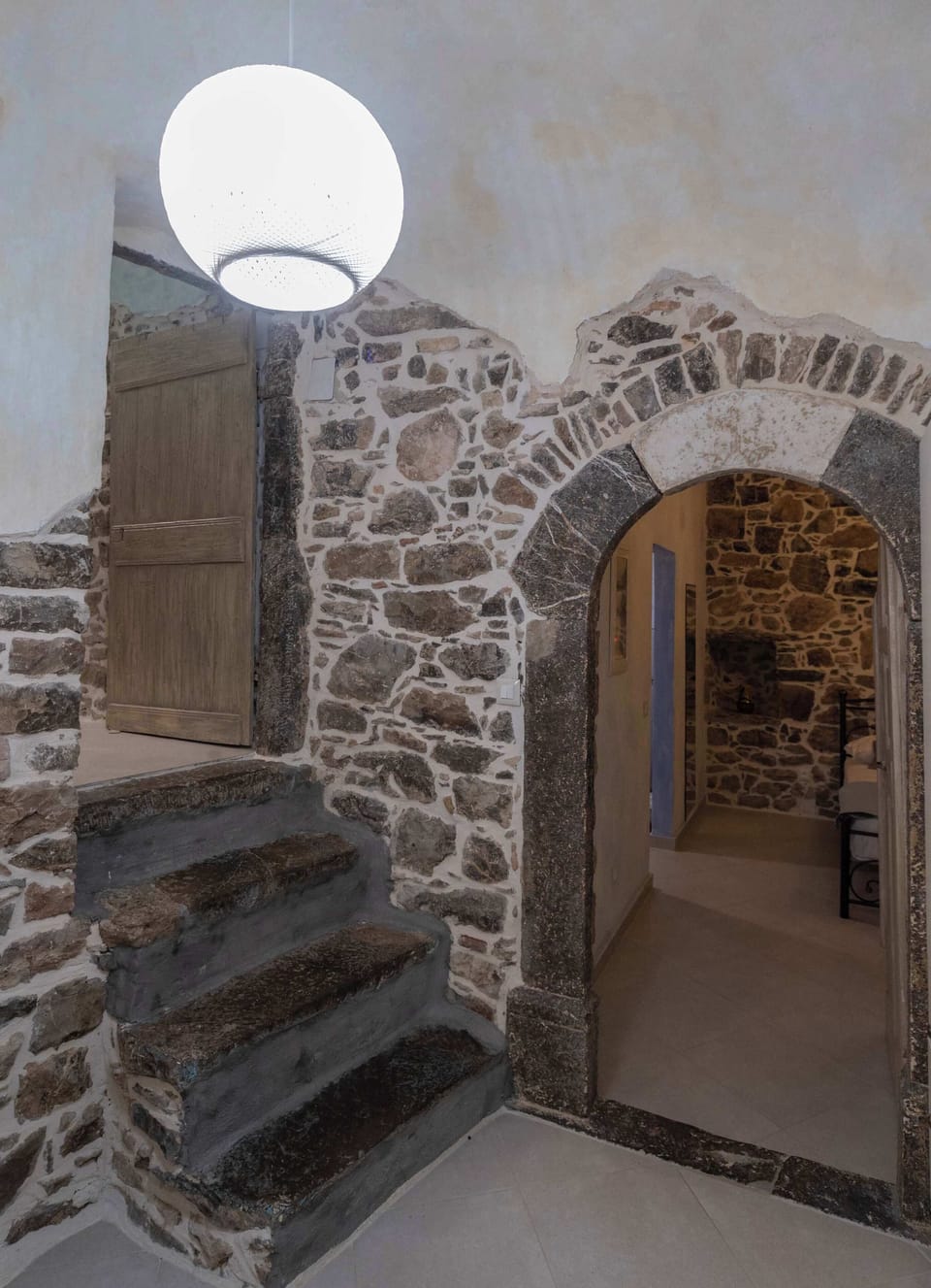 Interior Stairway with Traditional Design Elements
