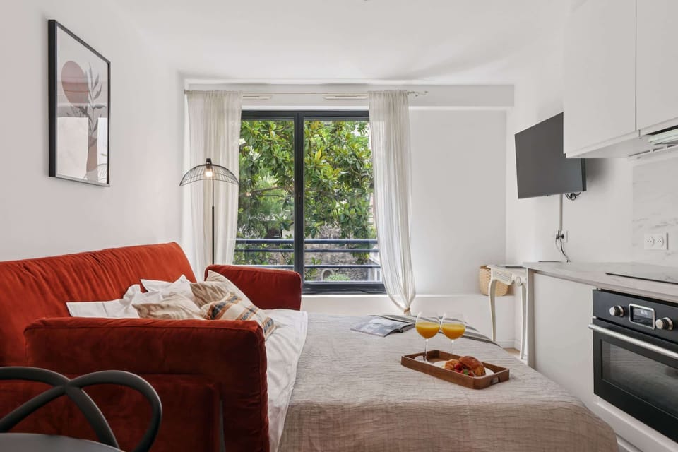 The sofa can be converted into a bed