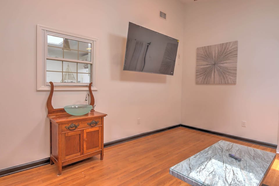 Enjoy movie nights in this detached oversized living room