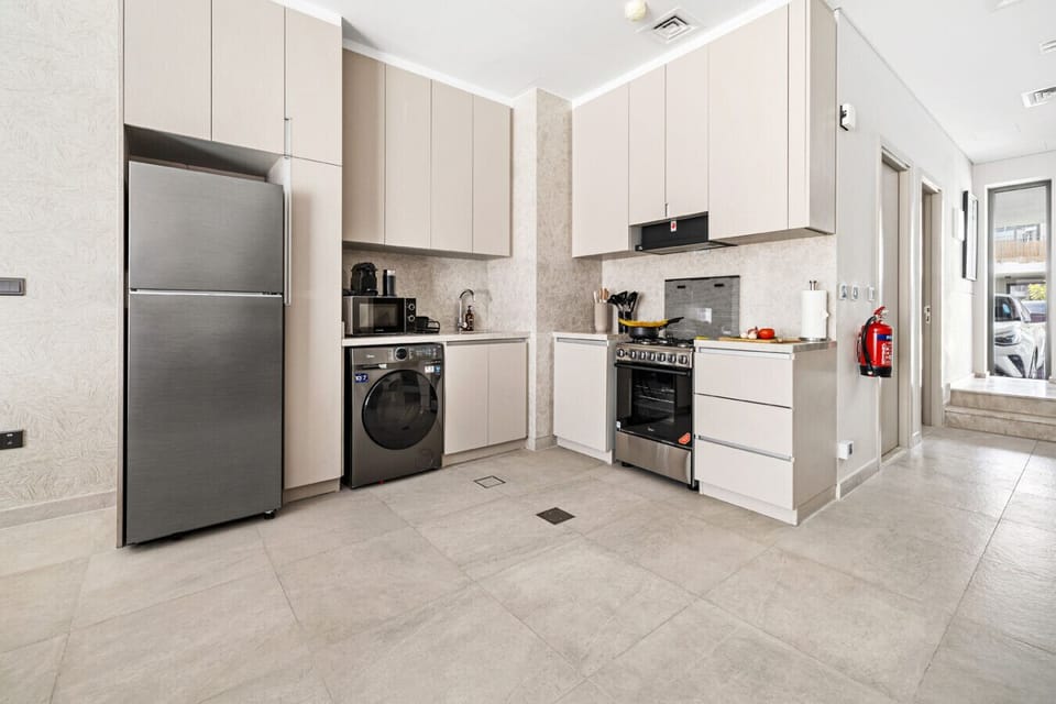 Fully equipped kitchen with all cooking essentials