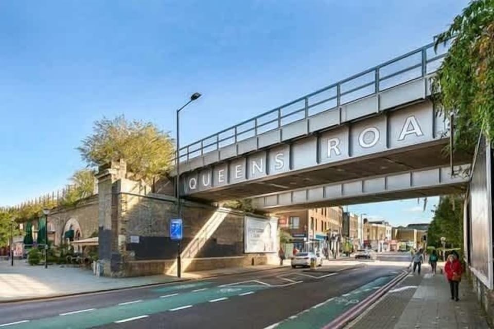 Queens Road Peck Station - 3-4 Minutes walk from the property.