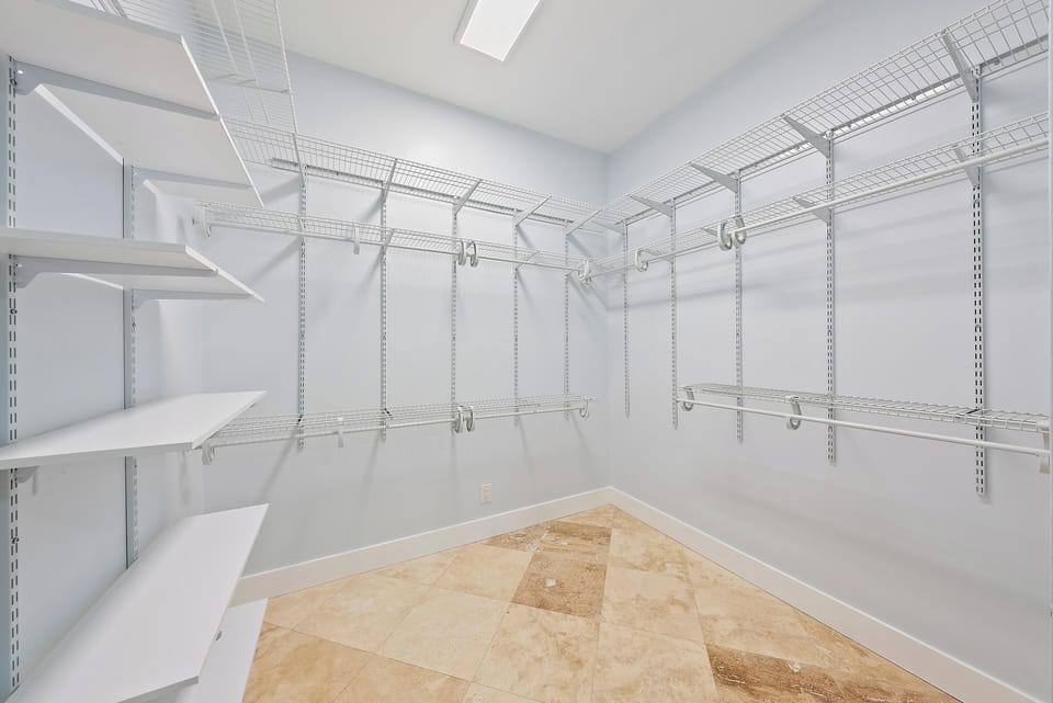 Master closet