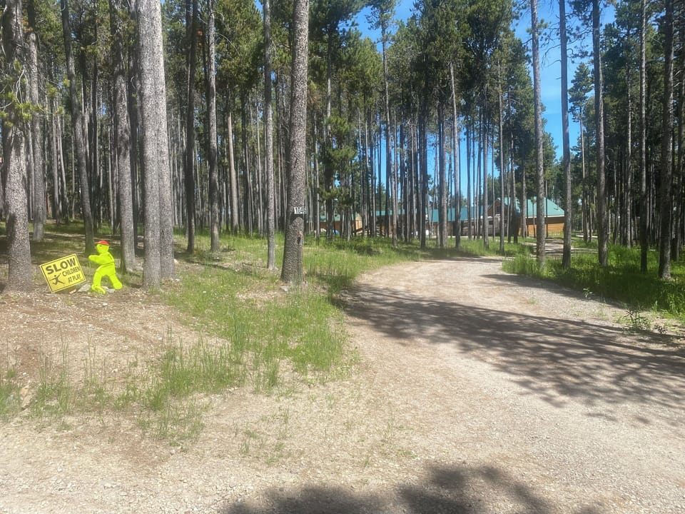 Driveway entrance