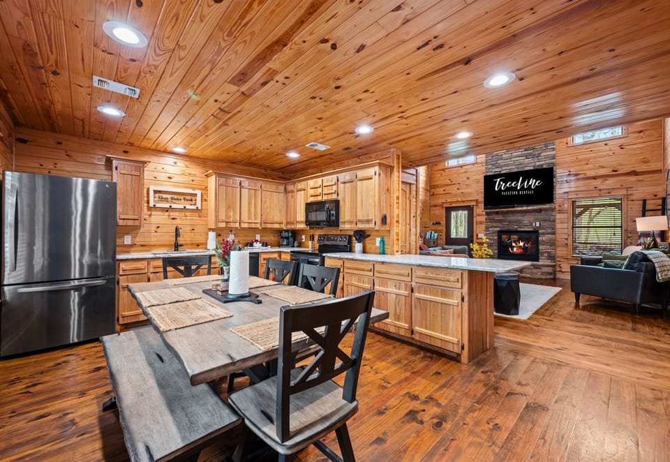 Whether you're whipping up a quick snack or cooking for the whole group, everything is thoughtfully arranged for convenience.