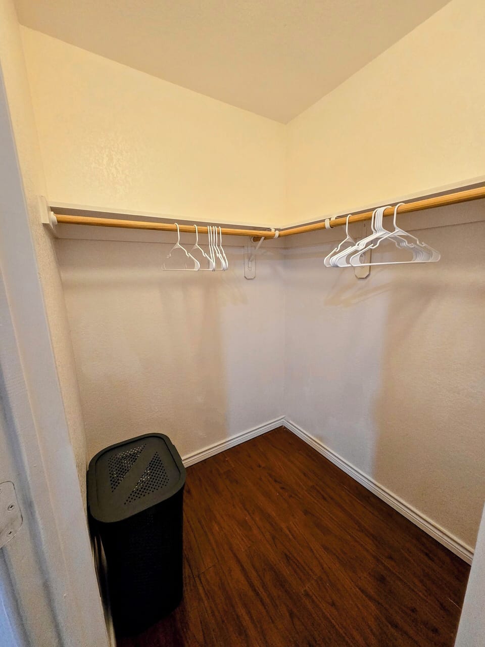 Closet #1 w/ Hamper & Hangers
