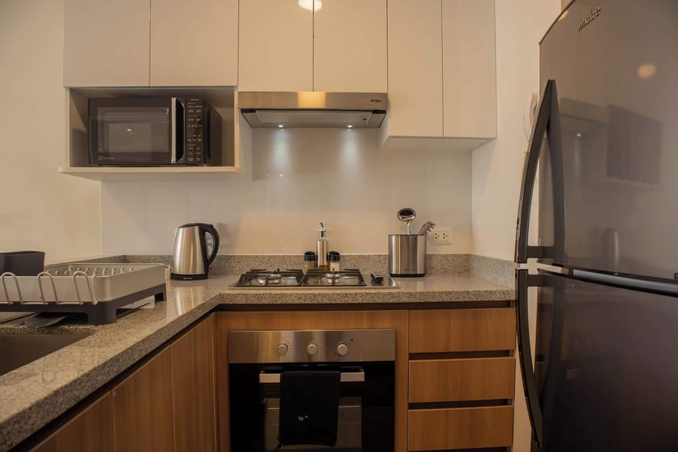 Kitchen with appliances