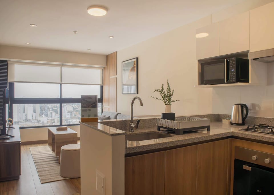 Equipped kitchen