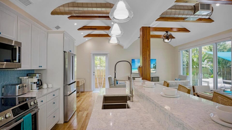 This home was freshly renovated and has brand new stainless steel appliances...