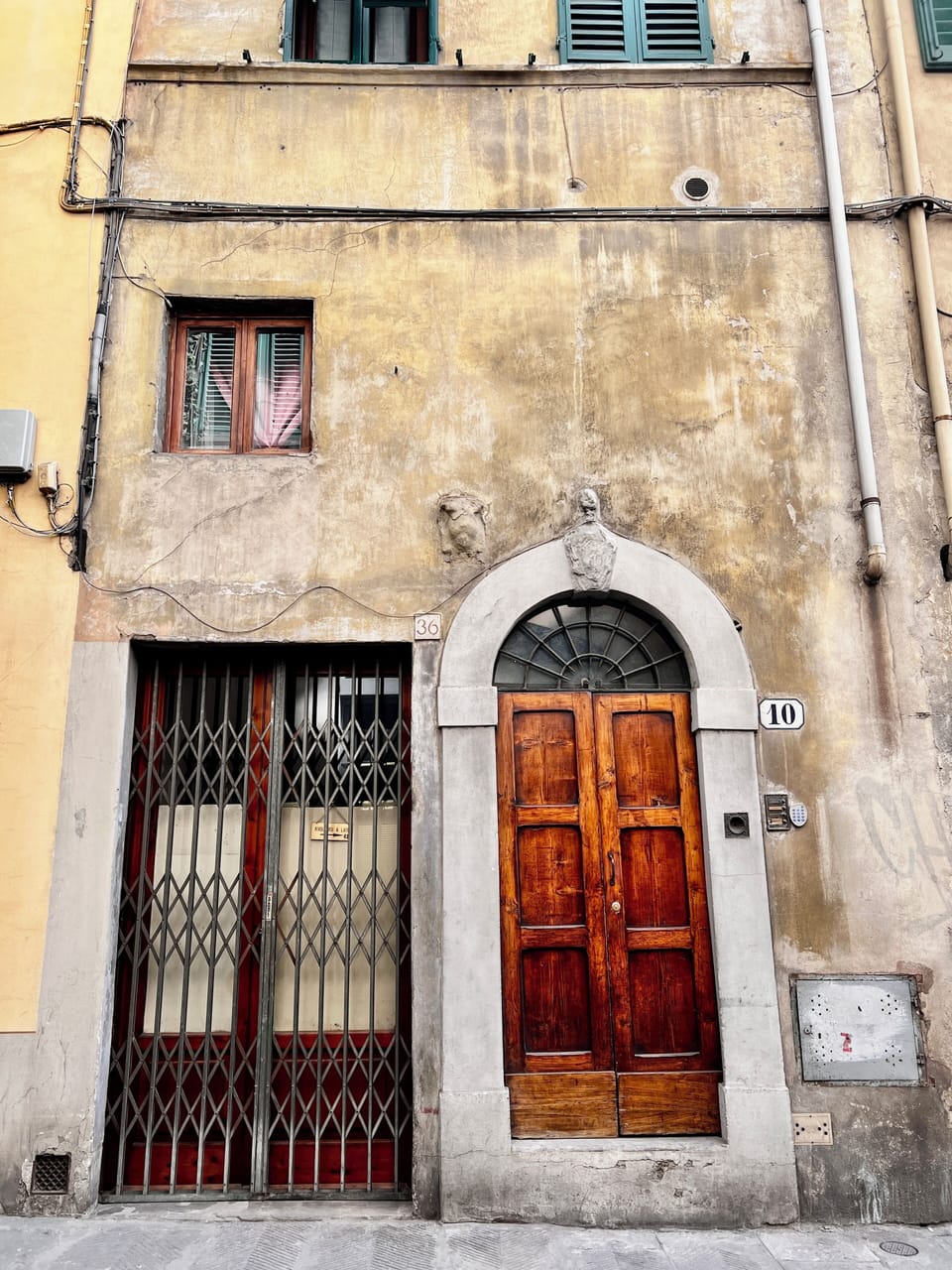 Exterior detail
