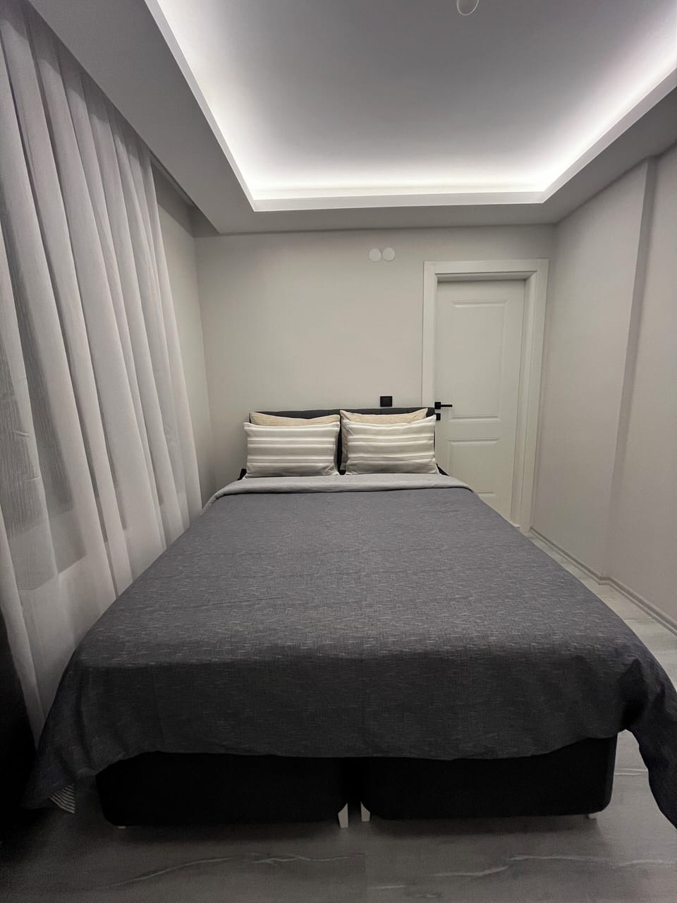Economy Condo, 1 Queen Bed with Sofa bed, Kitchen | Premium bedding, laptop workspace, iron/ironing board, free WiFi