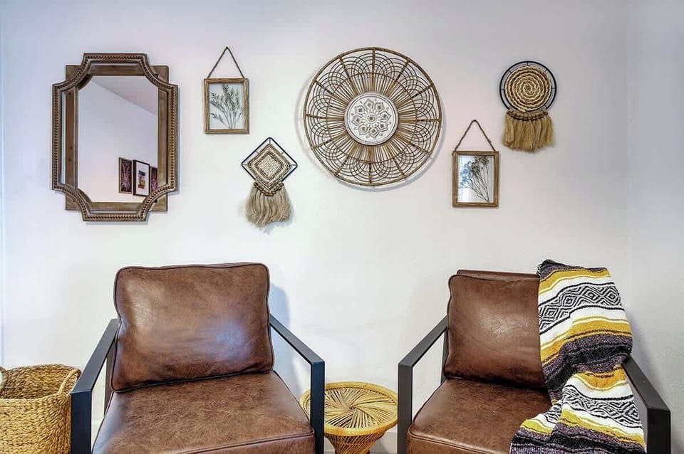 Thoughtfully designed interior with a welcoming feel and plenty of space to unwind.