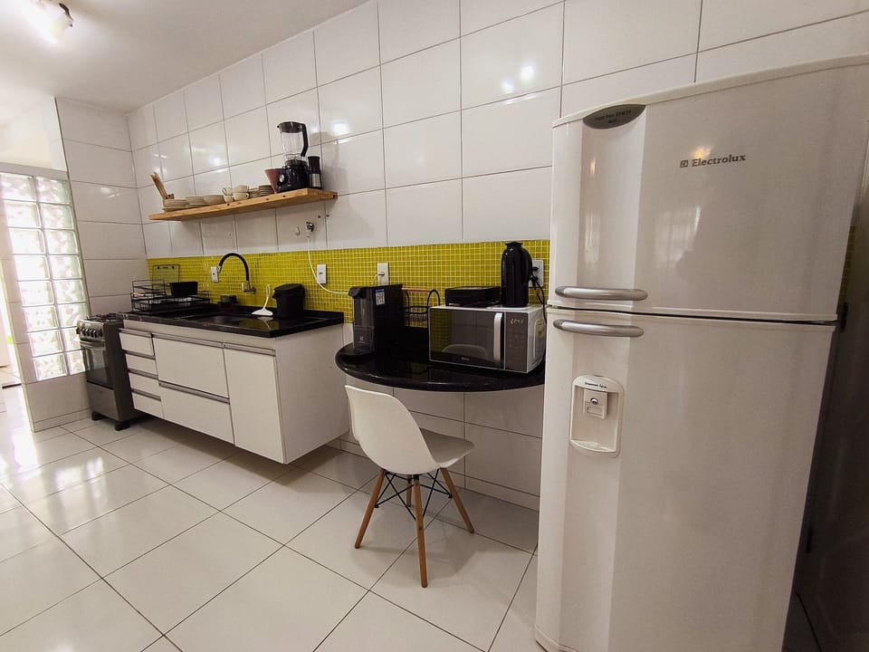 Apartment | Private kitchen | Fridge, microwave, oven, stovetop