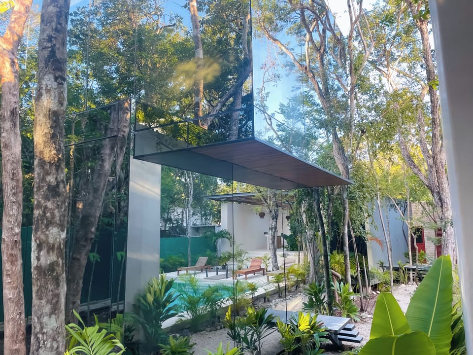 glasshouse villa