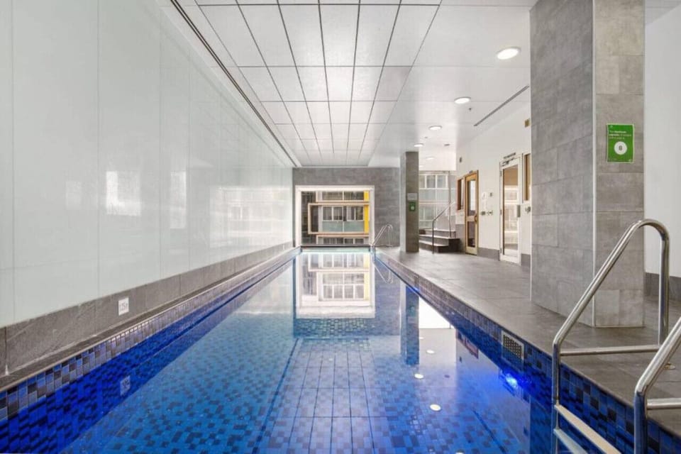 Enjoy access to the building’s shared indoor pool, offering a peaceful place for a morning swim or a refreshing break after a day exploring Adelaide.